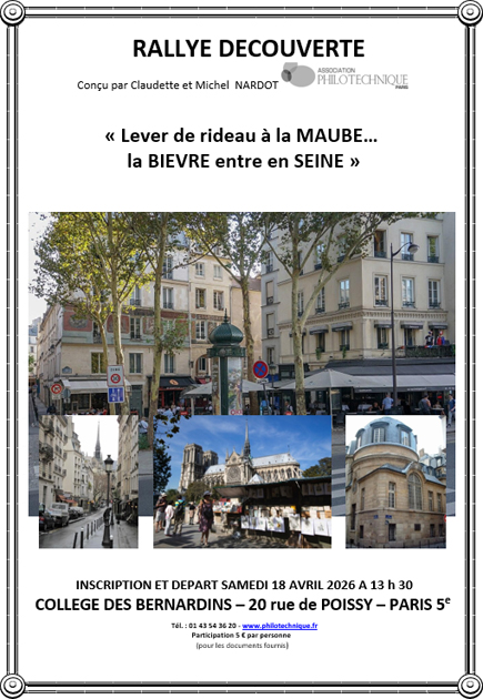 Rallye D�couverte - Samedi 18 Avril 2026